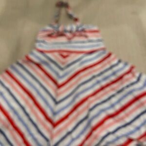 Janie and Jack Colorful Striped Halter Dress